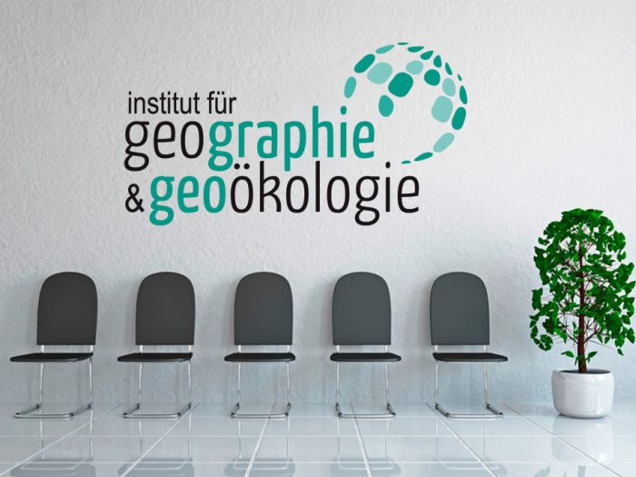 Logo des Instituts für Geographie und Geoölologie am KIT | Design KERNgeschäft