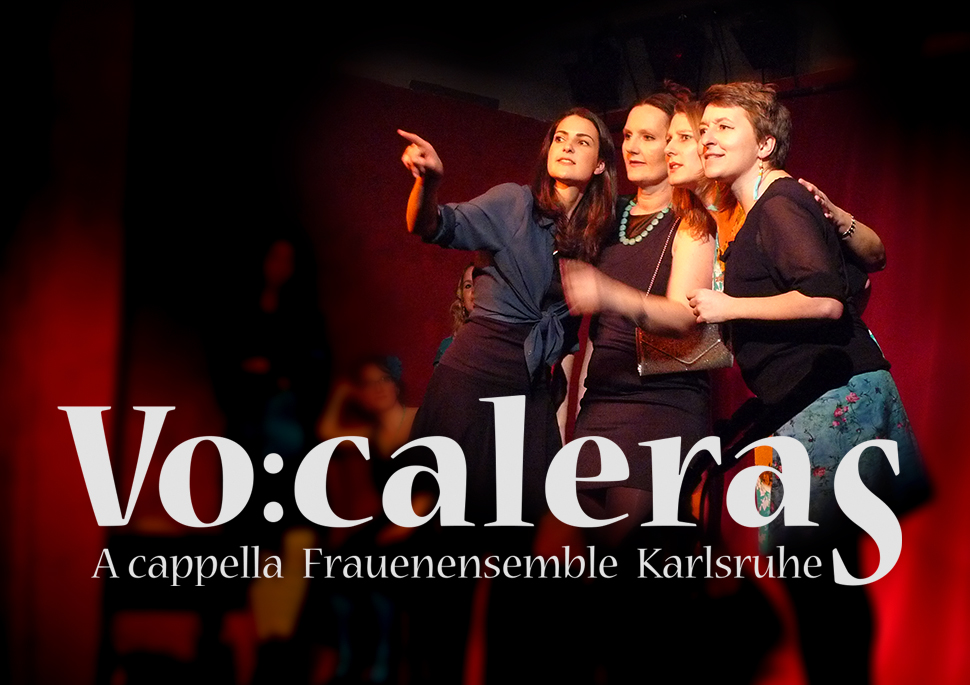 Logoentwicklung für das Karlsruher a cappella Ensemble Vocaleras | KERNgeschäft