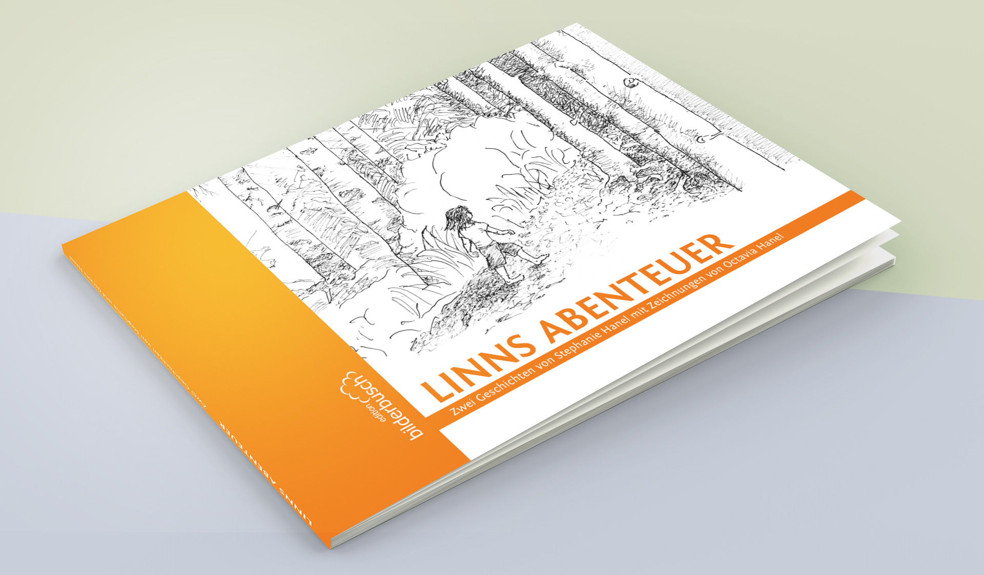 Buch „Linns Abenteuer“ von Stephanie Hanel | Design KERNgeschäft
