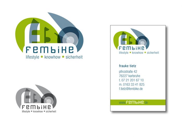 Logo Fembike Alternativentwurf | Design KERNgeschäft Christine Kern